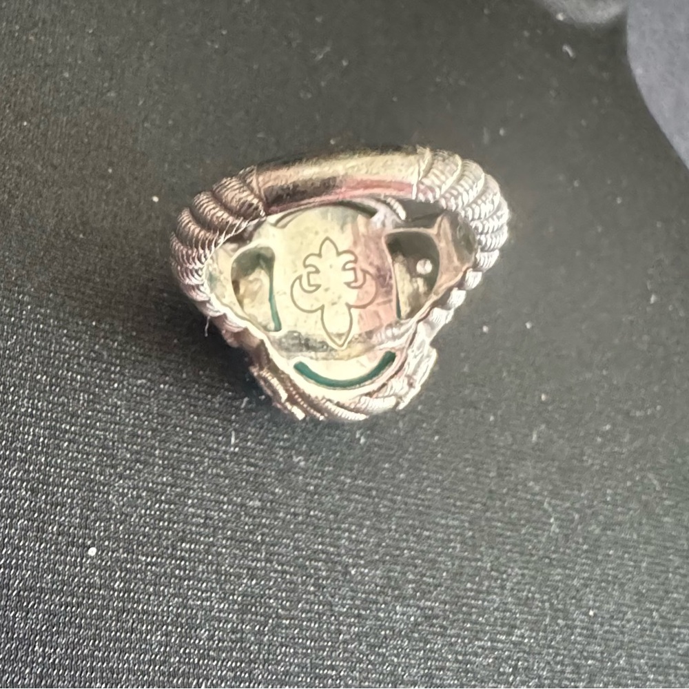 Judith Ripka 925 Silver White Faceted  Cut Quart Ring w/Diamonique CZ stones - Picture 10 of 10